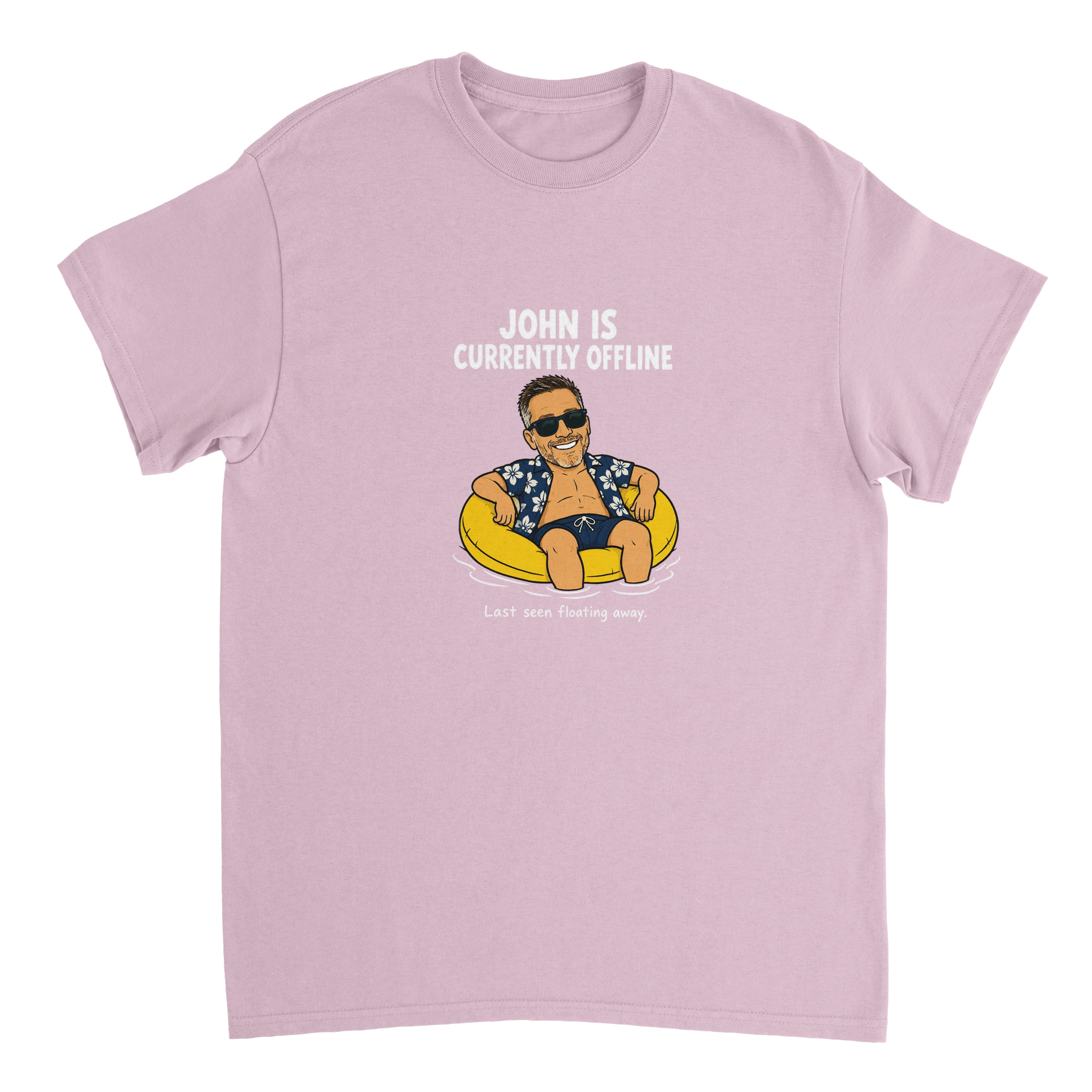 Currently Offline® Floating Away T-Shirt - image 2