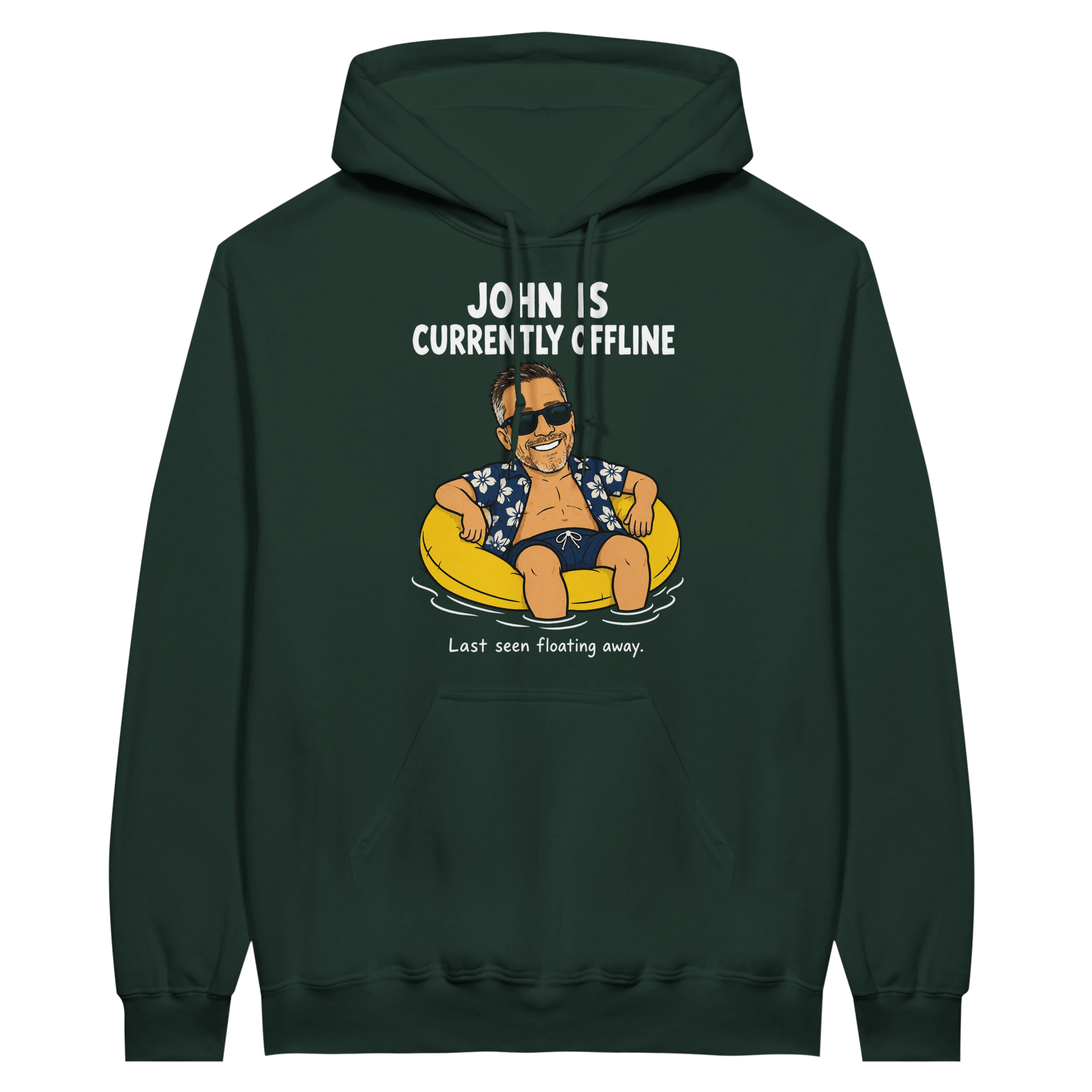 Currently Offline® Floating Away Hoodie