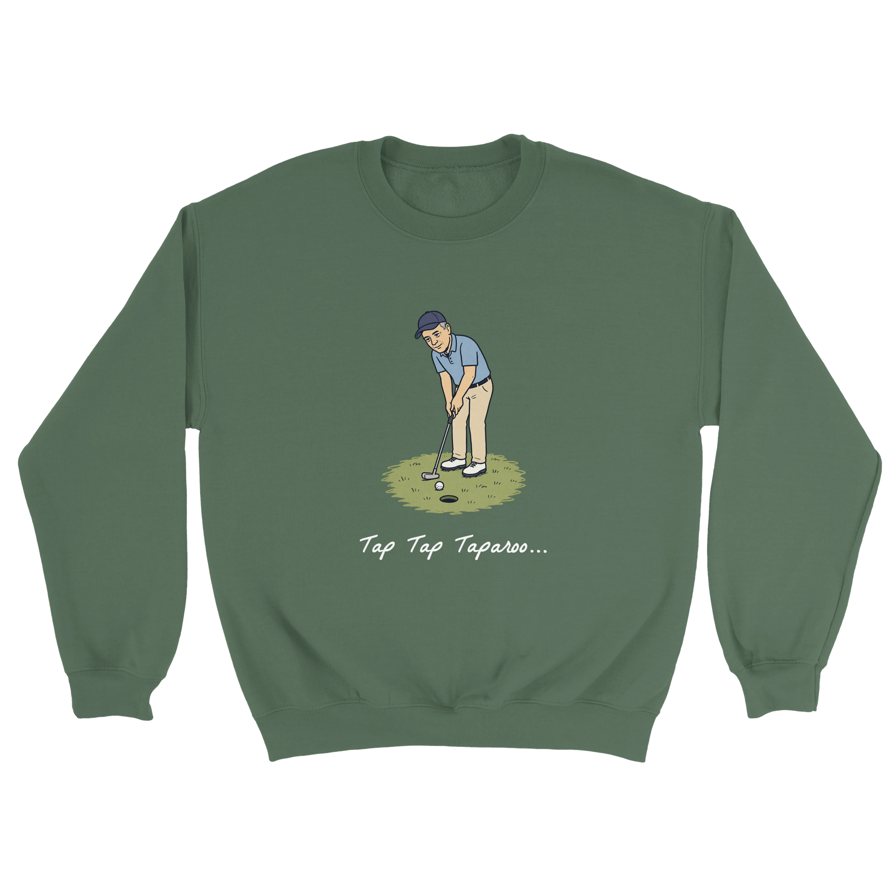 Crewneck Golfer Tap Tap Taparoo