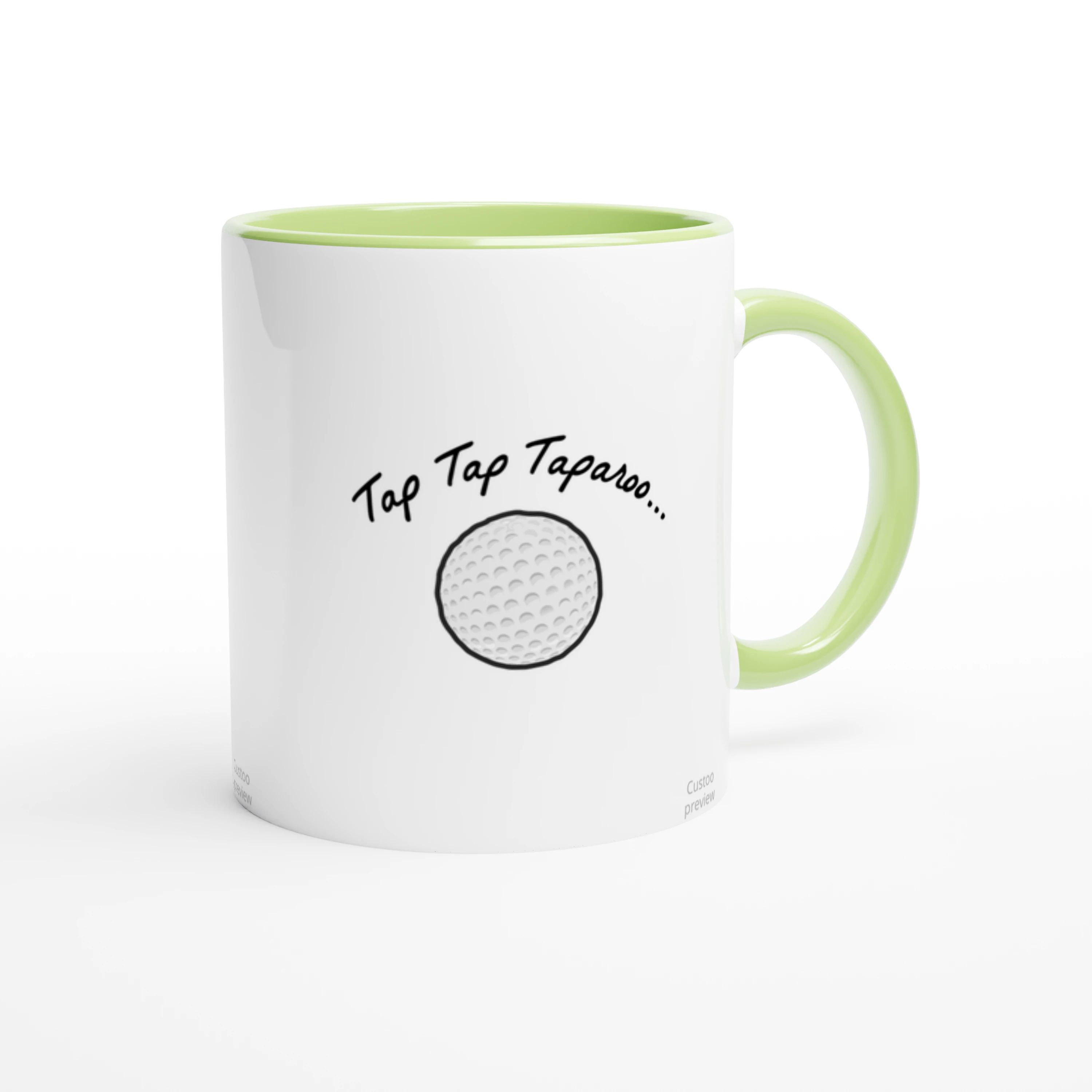 Mug - 11oz Golfer Tap Tap Taparoo - image 2