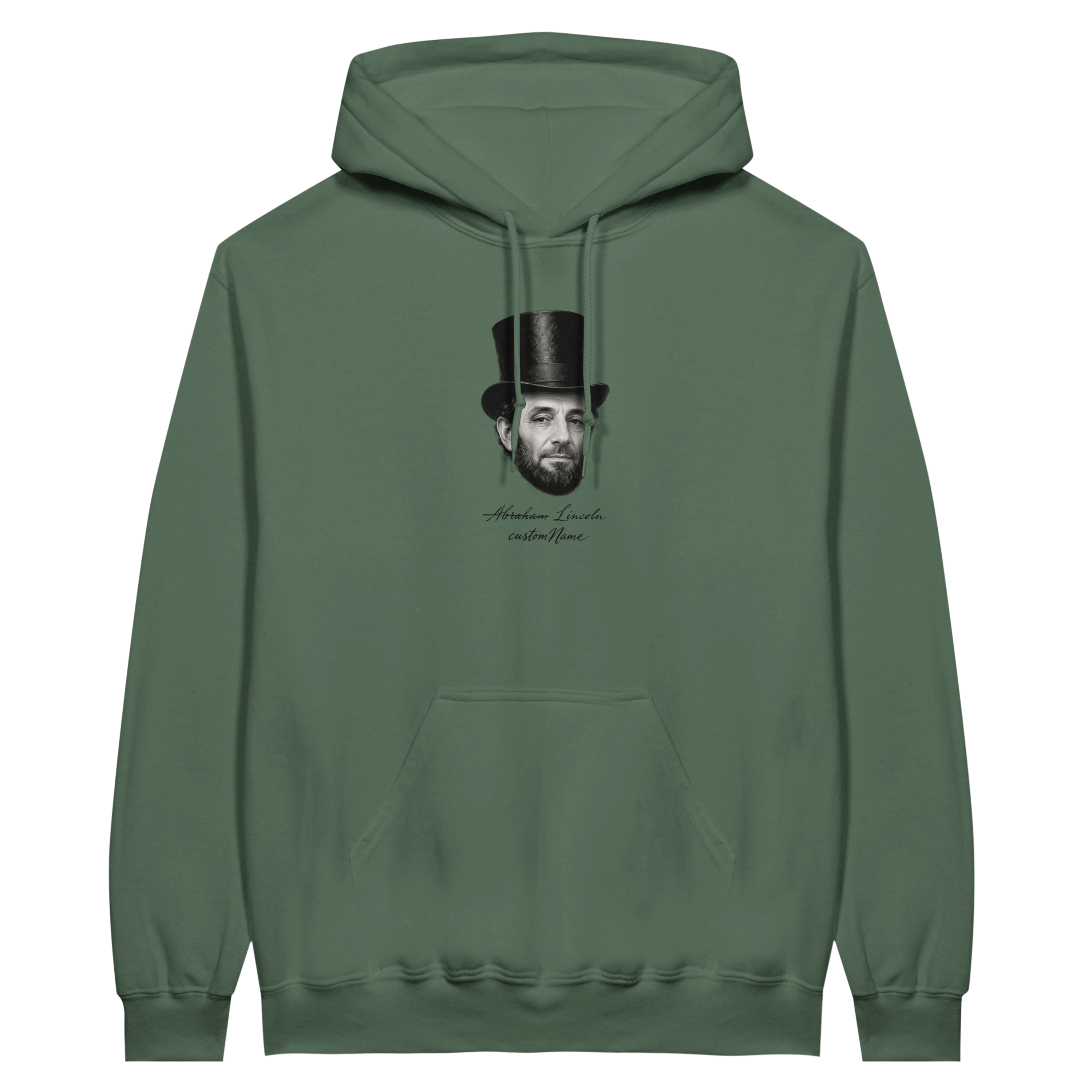 Unisex Hoodie Lincoln Head