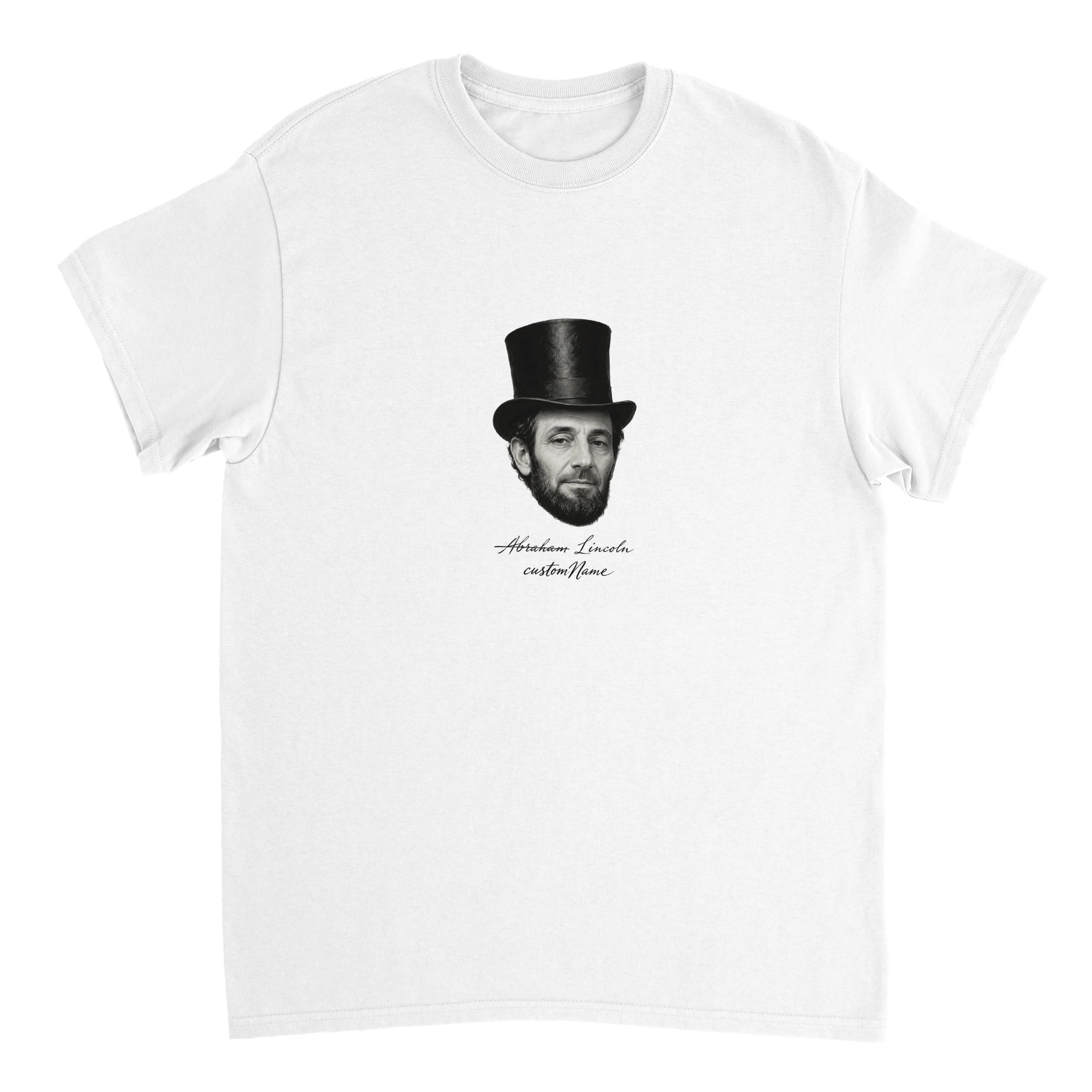 Heavy Cotton T-Shirt Lincoln Head