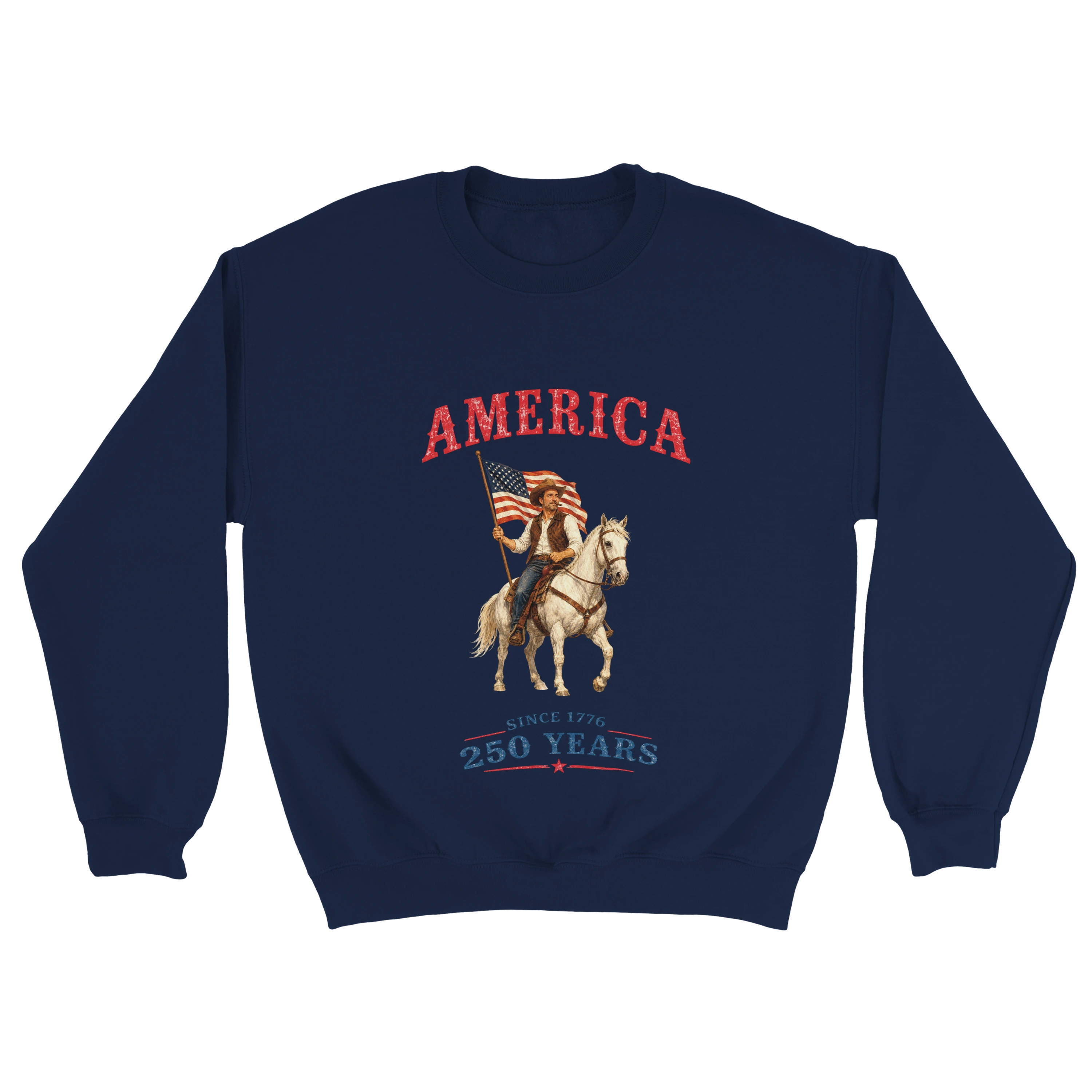 Crewneck Stars & Stripes Cowboy