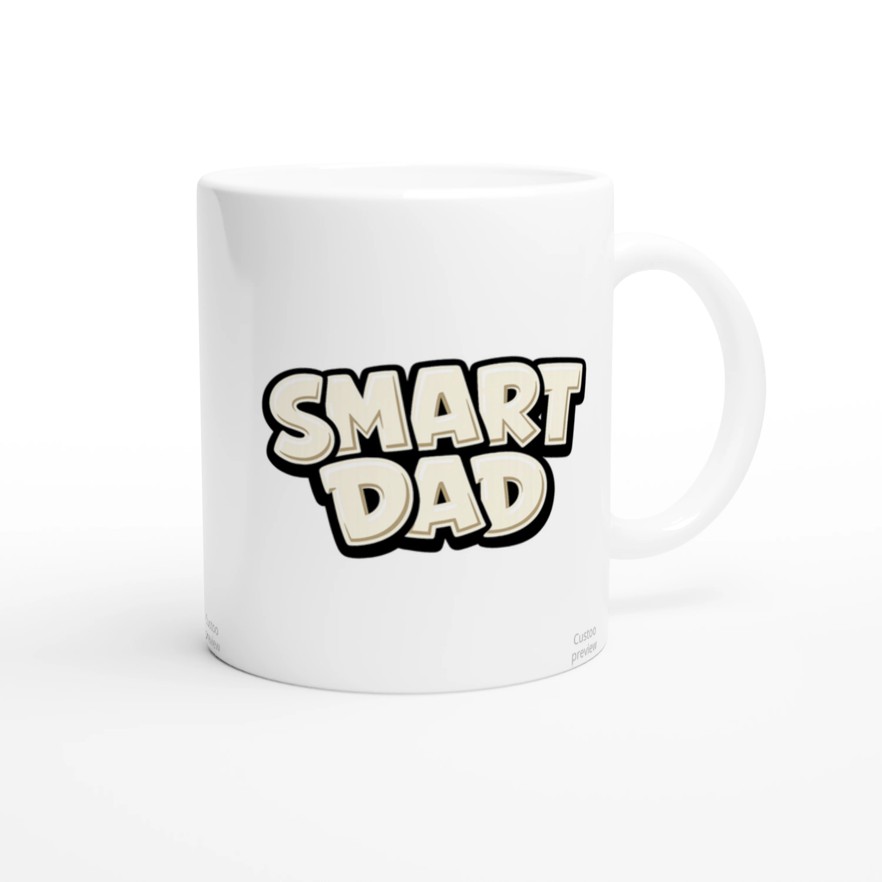 Mug - 11oz Smart DAD - aperçu 3