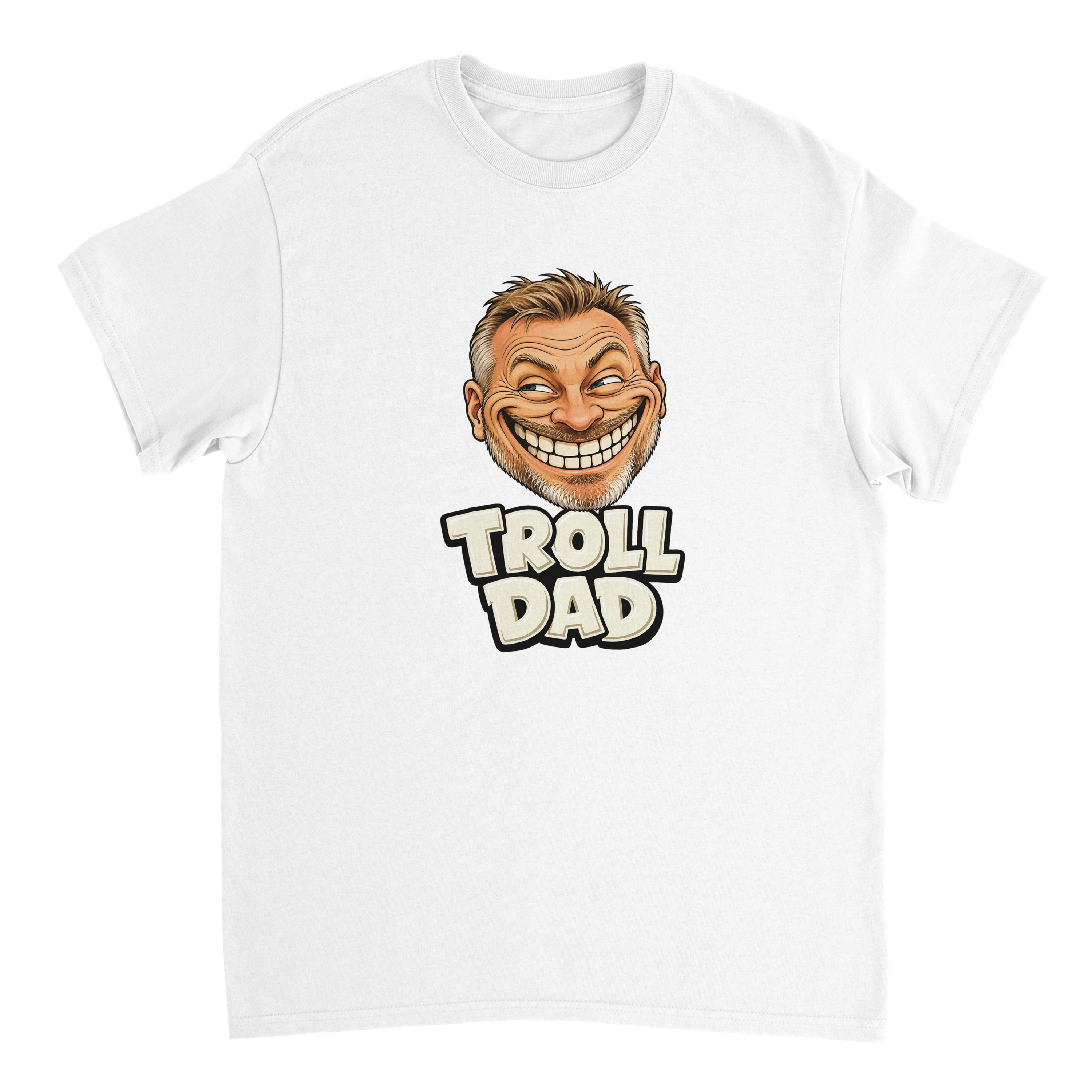 Heavy Cotton T-Shirt Troll DAD - image 2