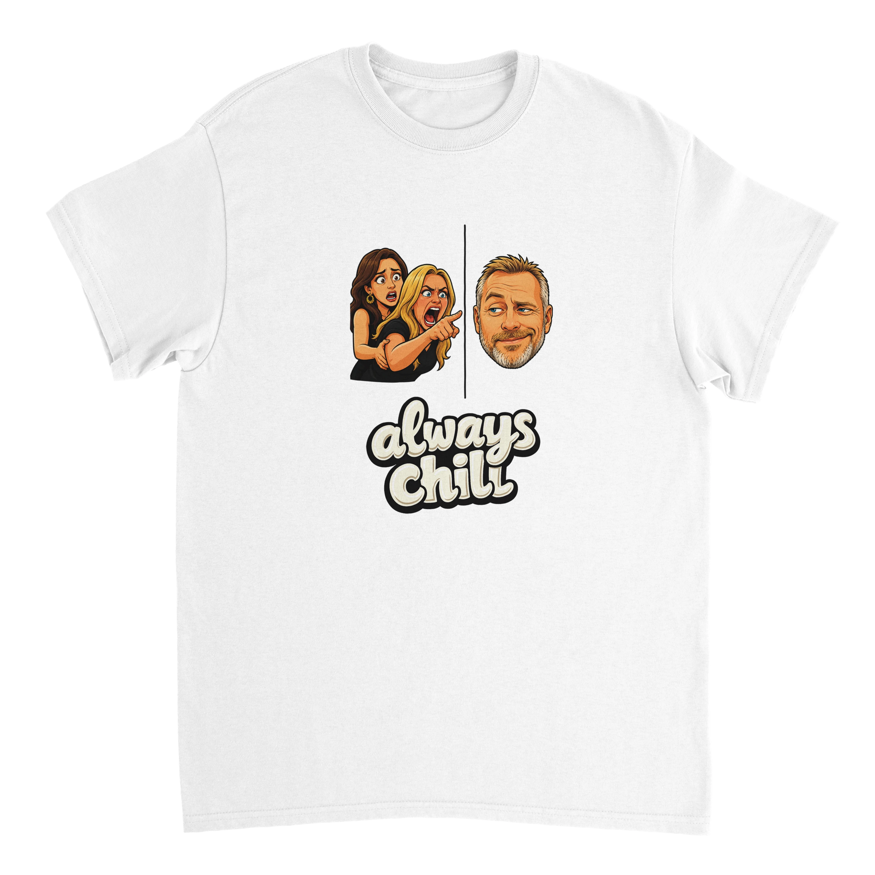 Heavy Cotton T-Shirt Always Chill DAD - image 2
