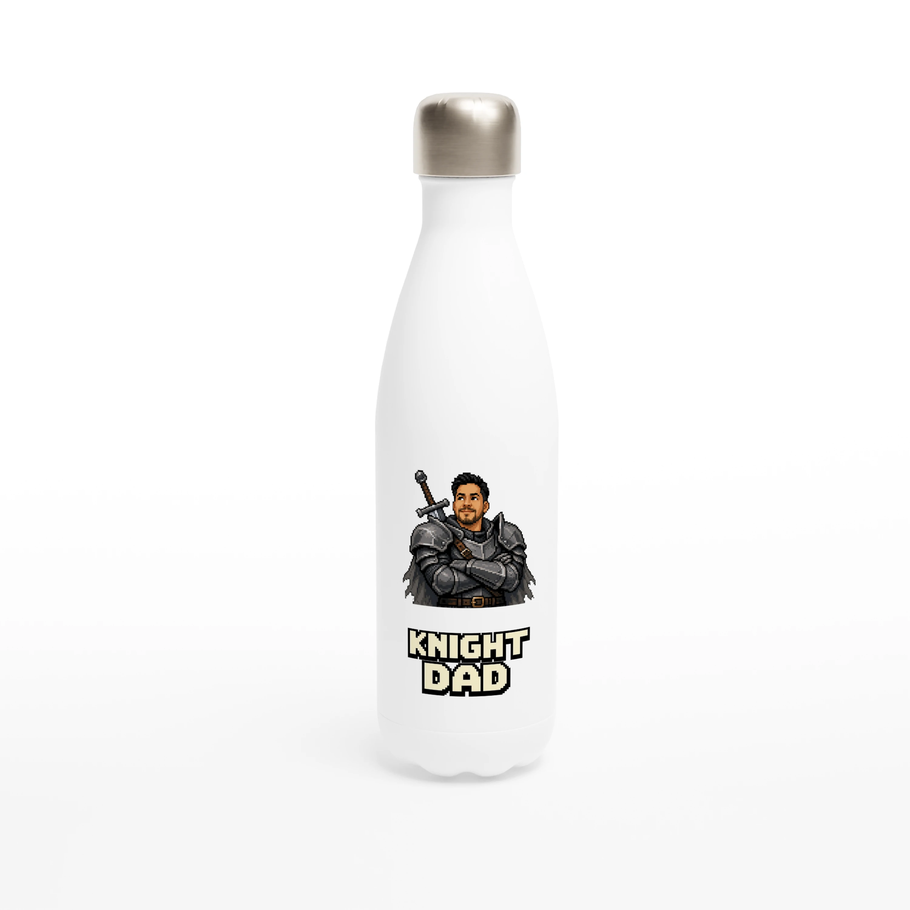 Stainless Steel Bottle – 8bit Knight DAD - image 1