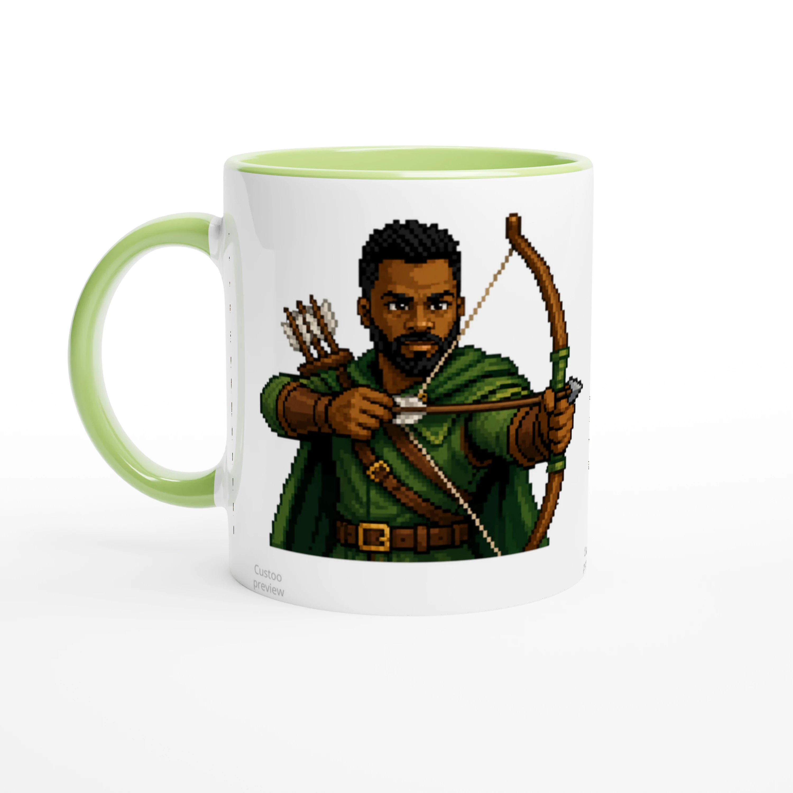 8bit Archer DAD Mug - image 1