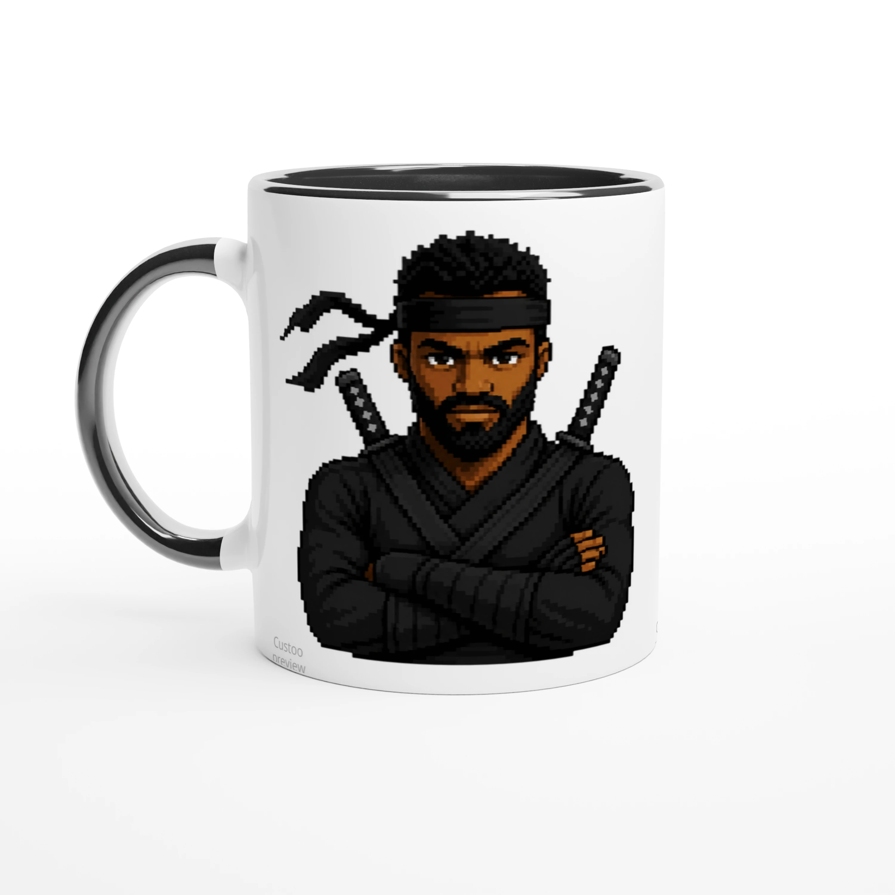 Mug - 8bit Ninja DAD - image 1