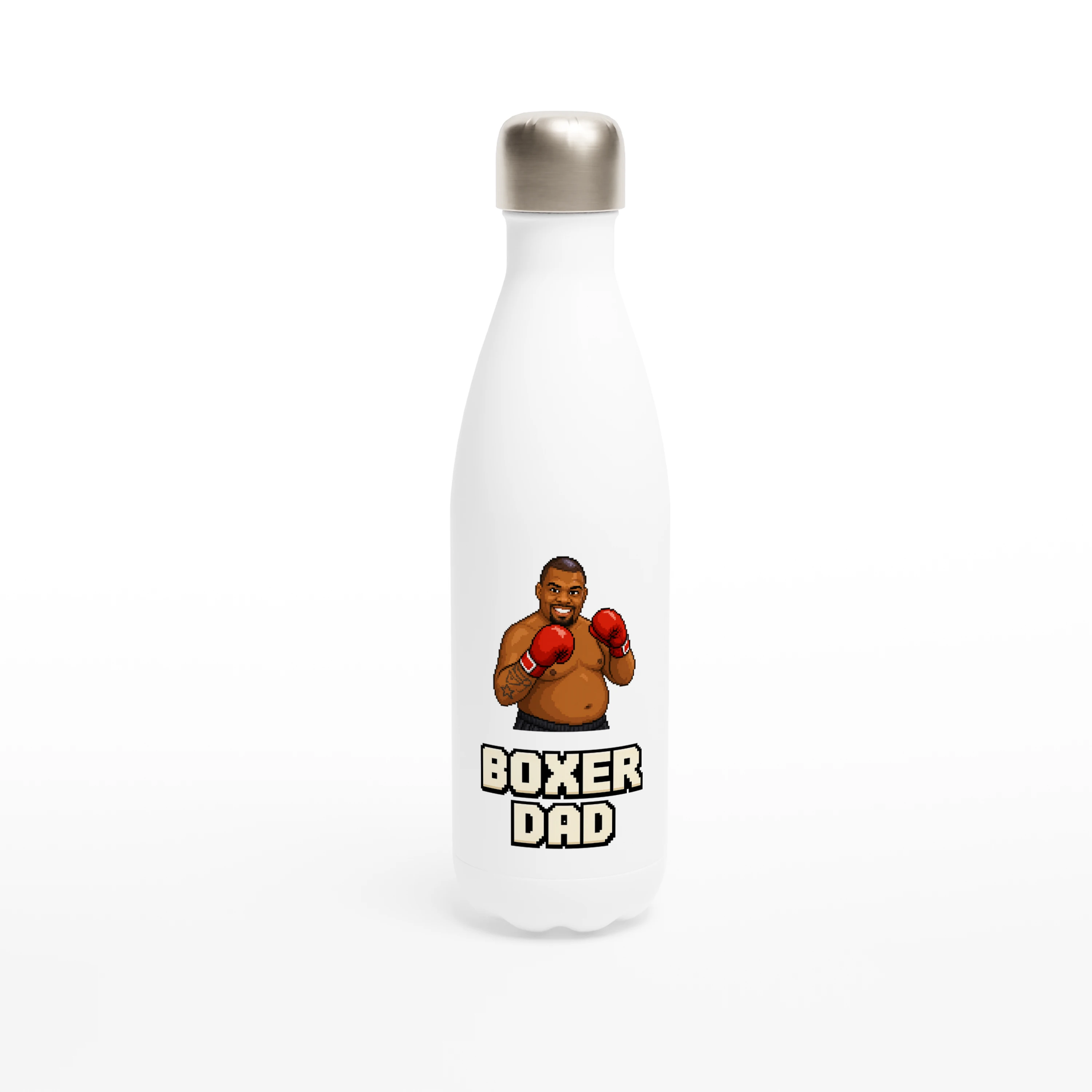 Stainless Steel Bottle - 8bit Boxer DAD - image 1