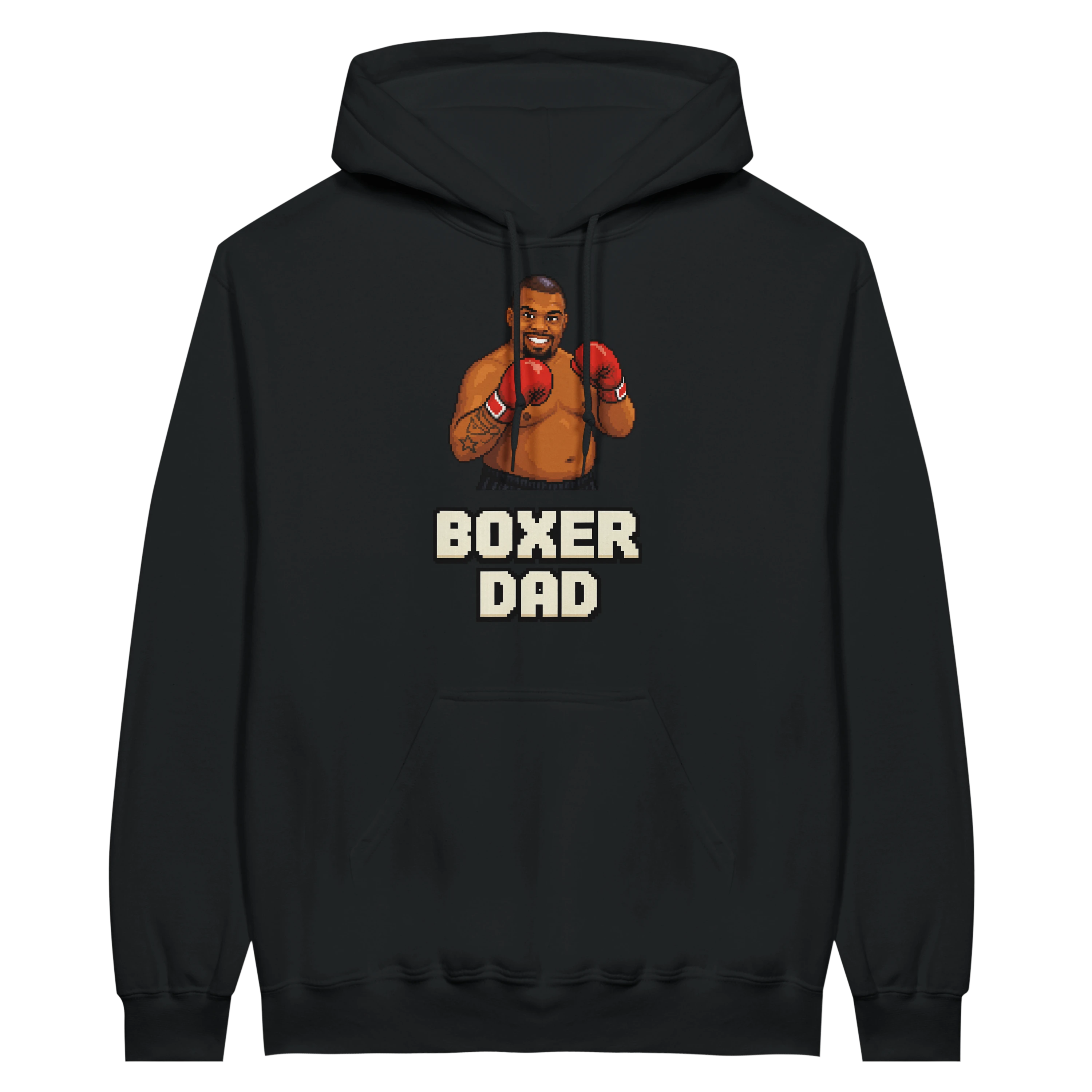Hoodie - 8bit Boxer DAD - image 1