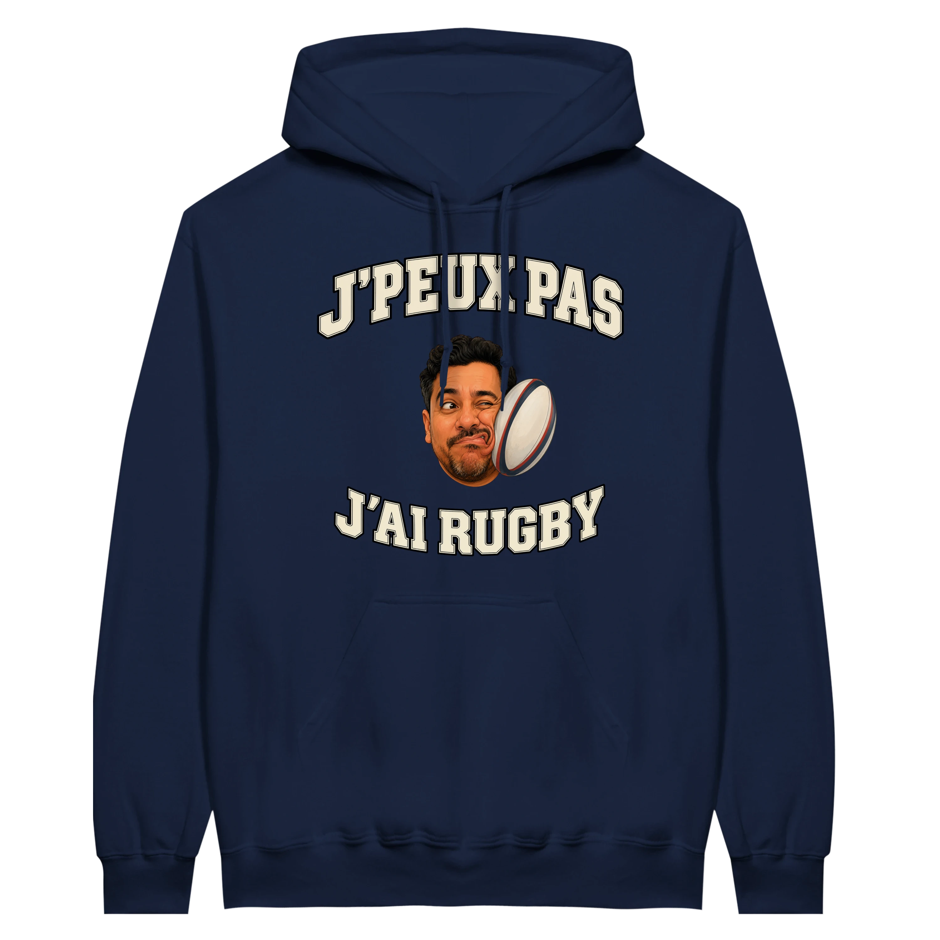 Hoodie "J'peux pas, j'ai Rugby" - image 2