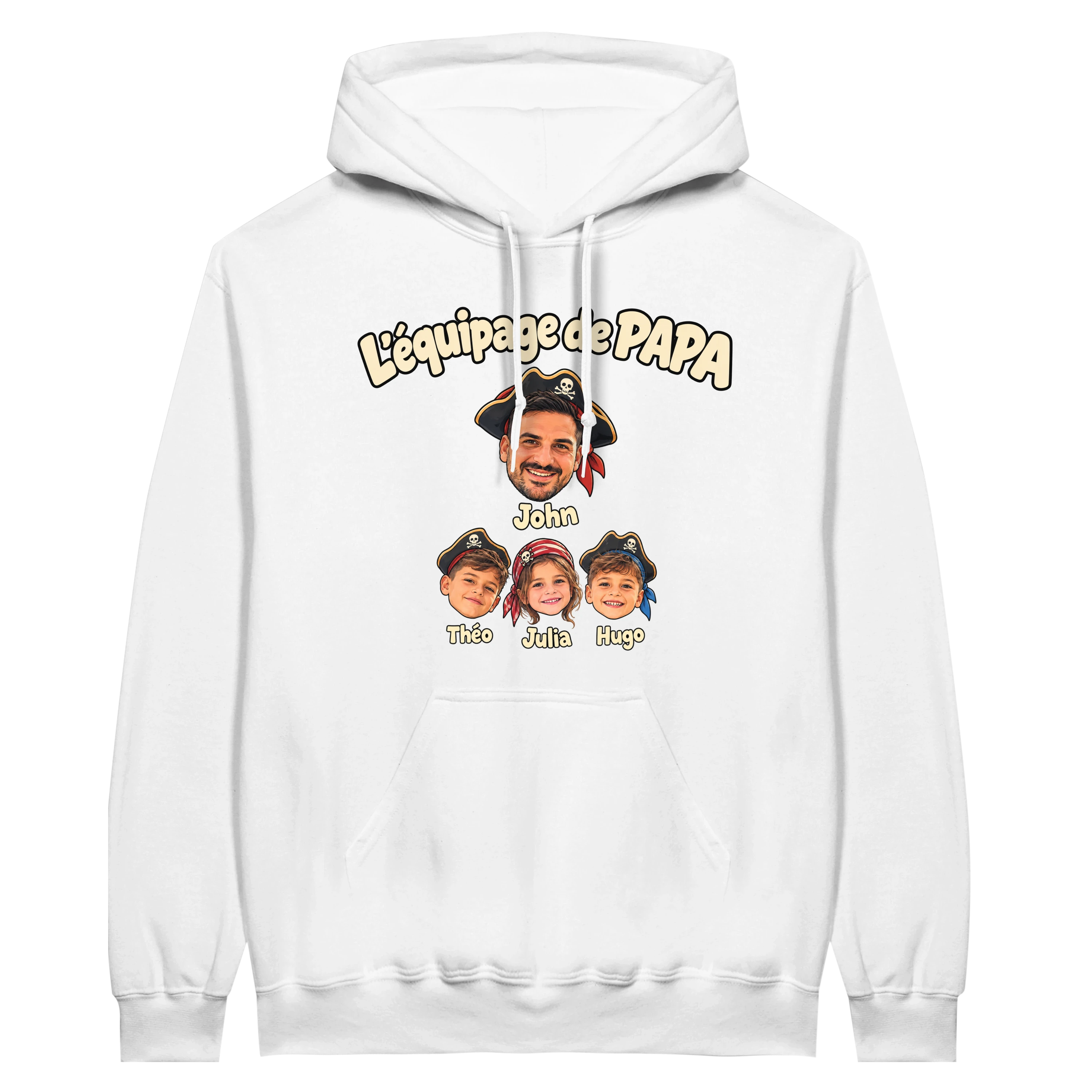Hoodie Equipage de Papa - image 2