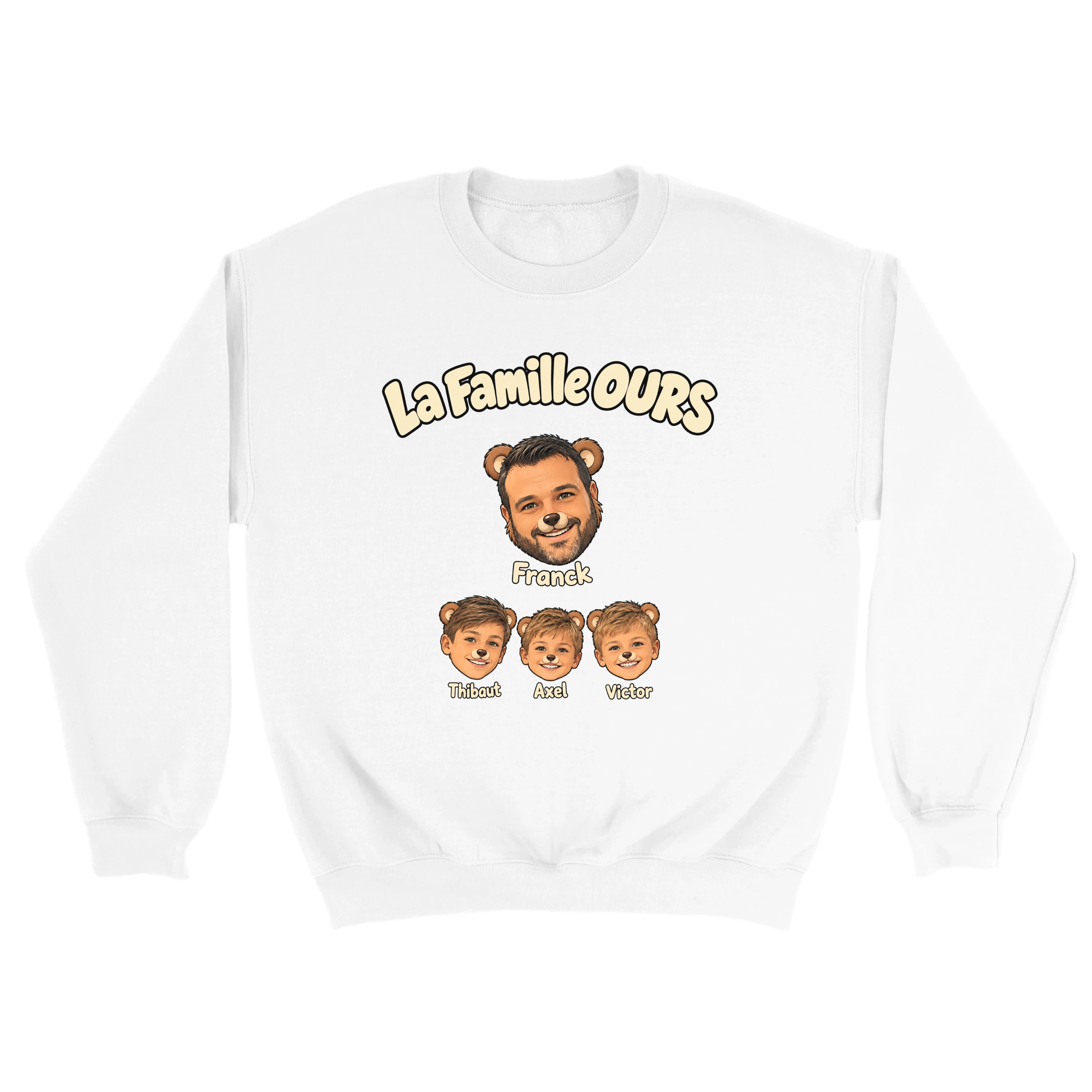 Crewneck Famille OURS - image 2