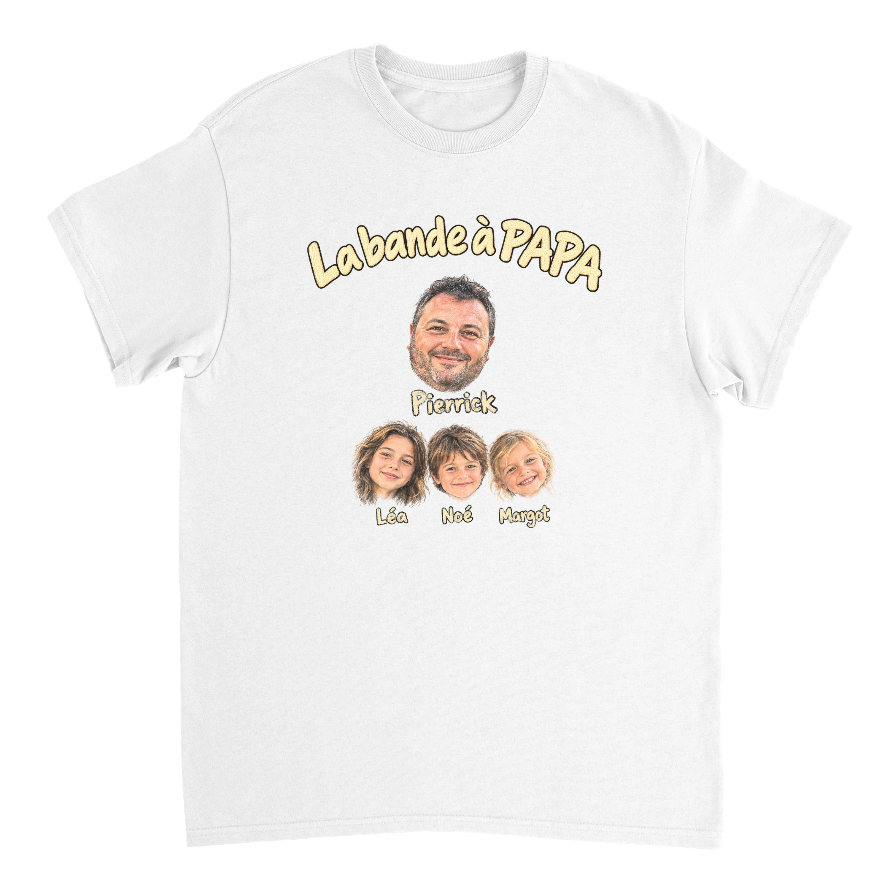 T-Shirt Bande à Papa - crayon - image 2
