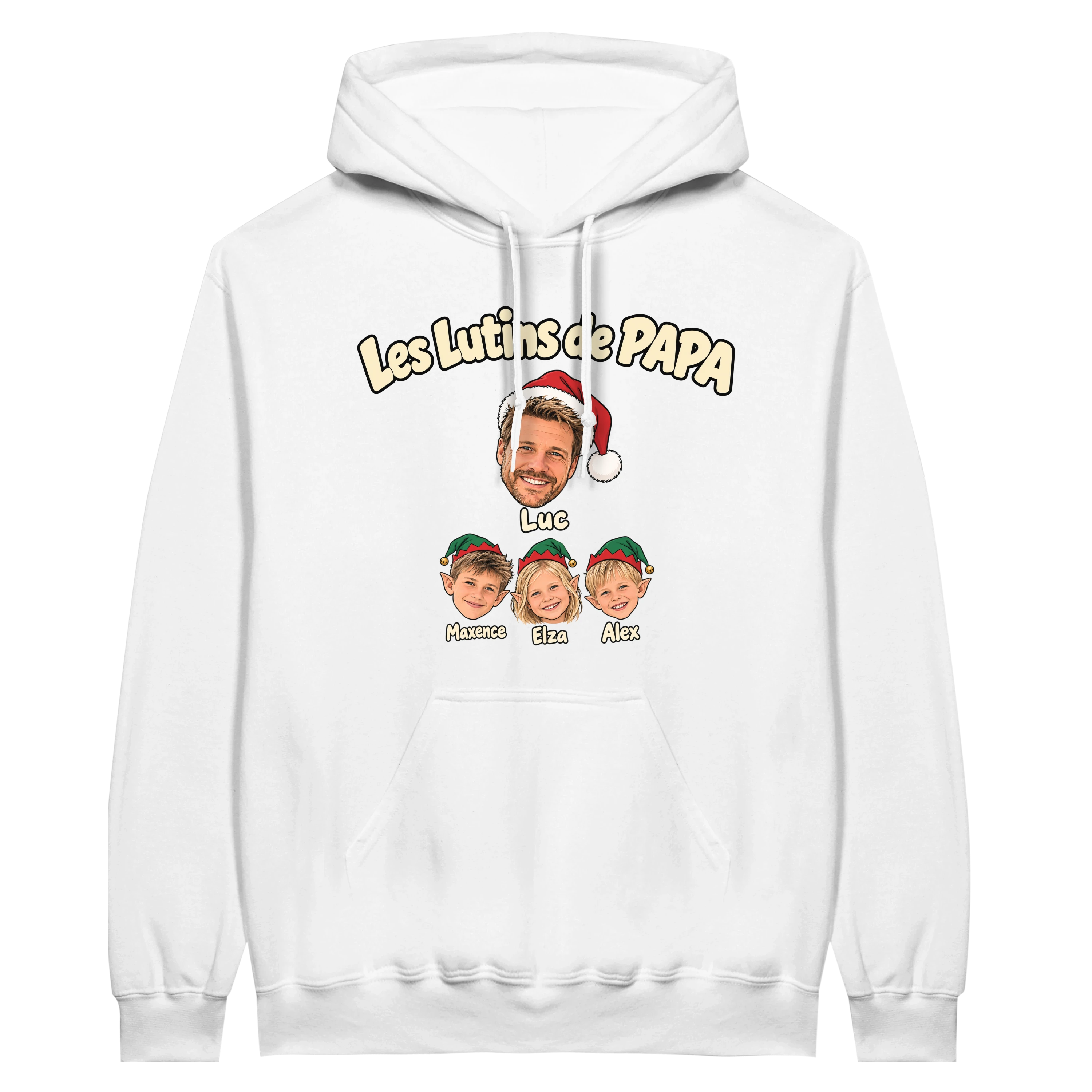 Hoodie Les Lutins de PAPA - image 2