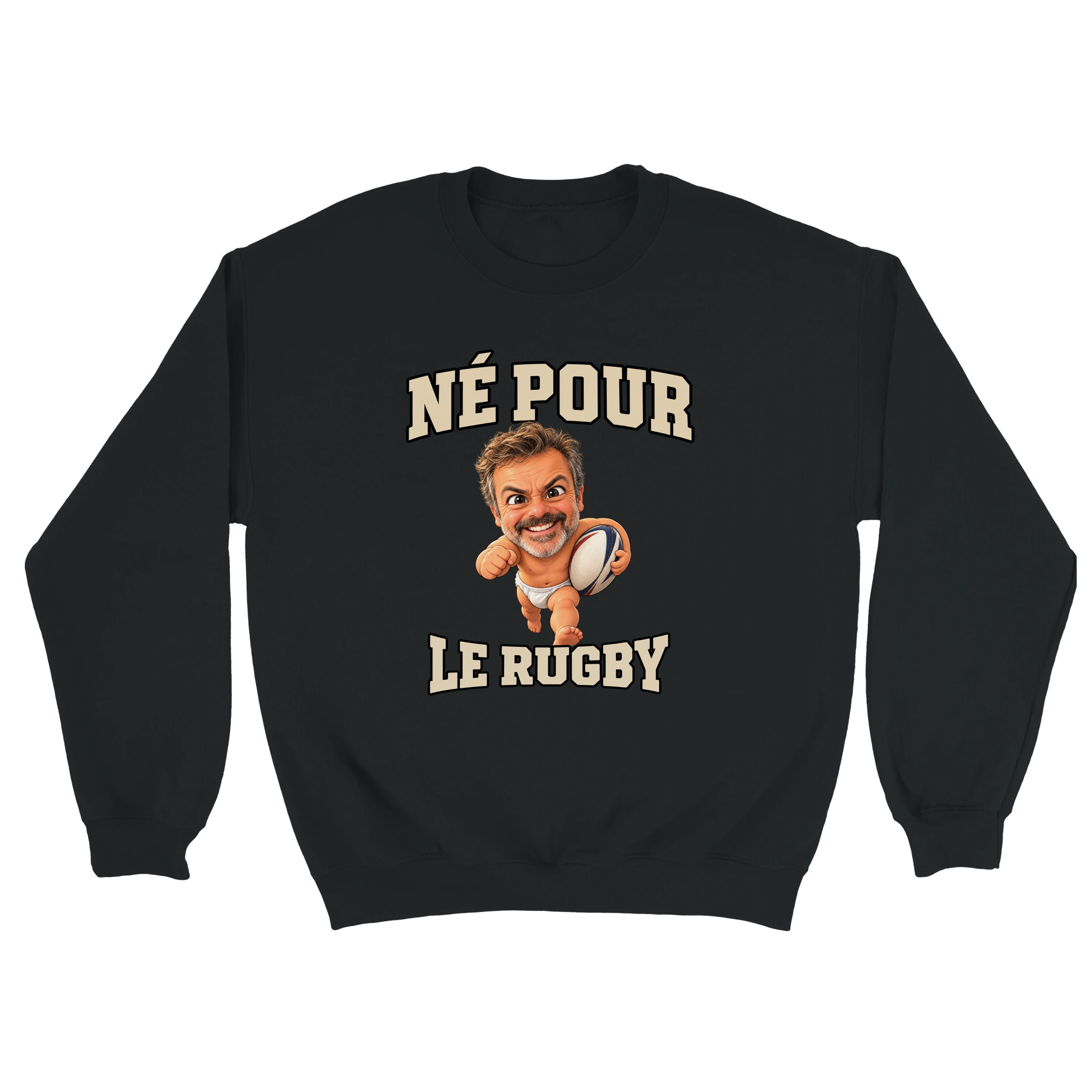 Sweatshirt Né pour le Rugby - image 2