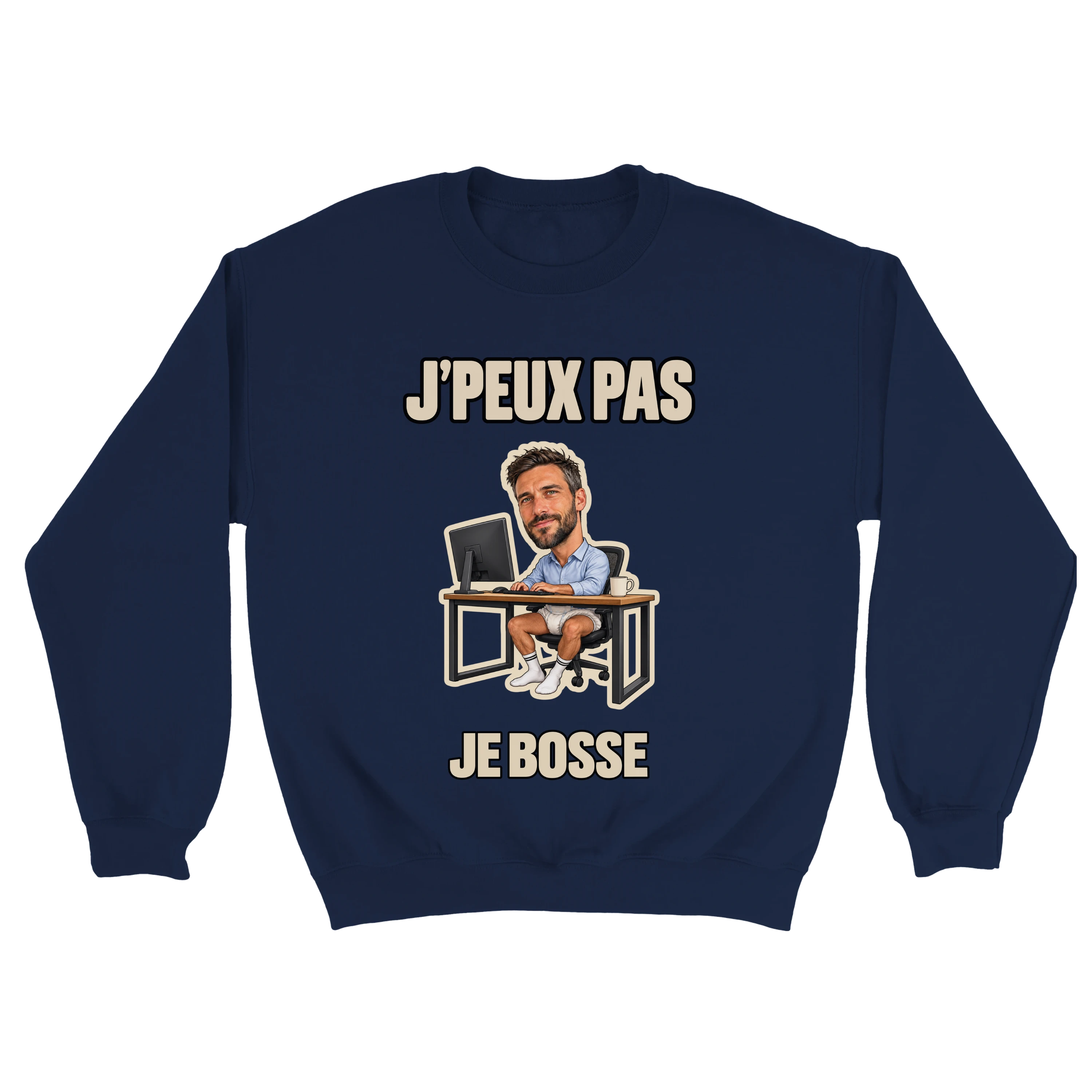 Sweatshirt J'peux pas JE BOSSE - image 2