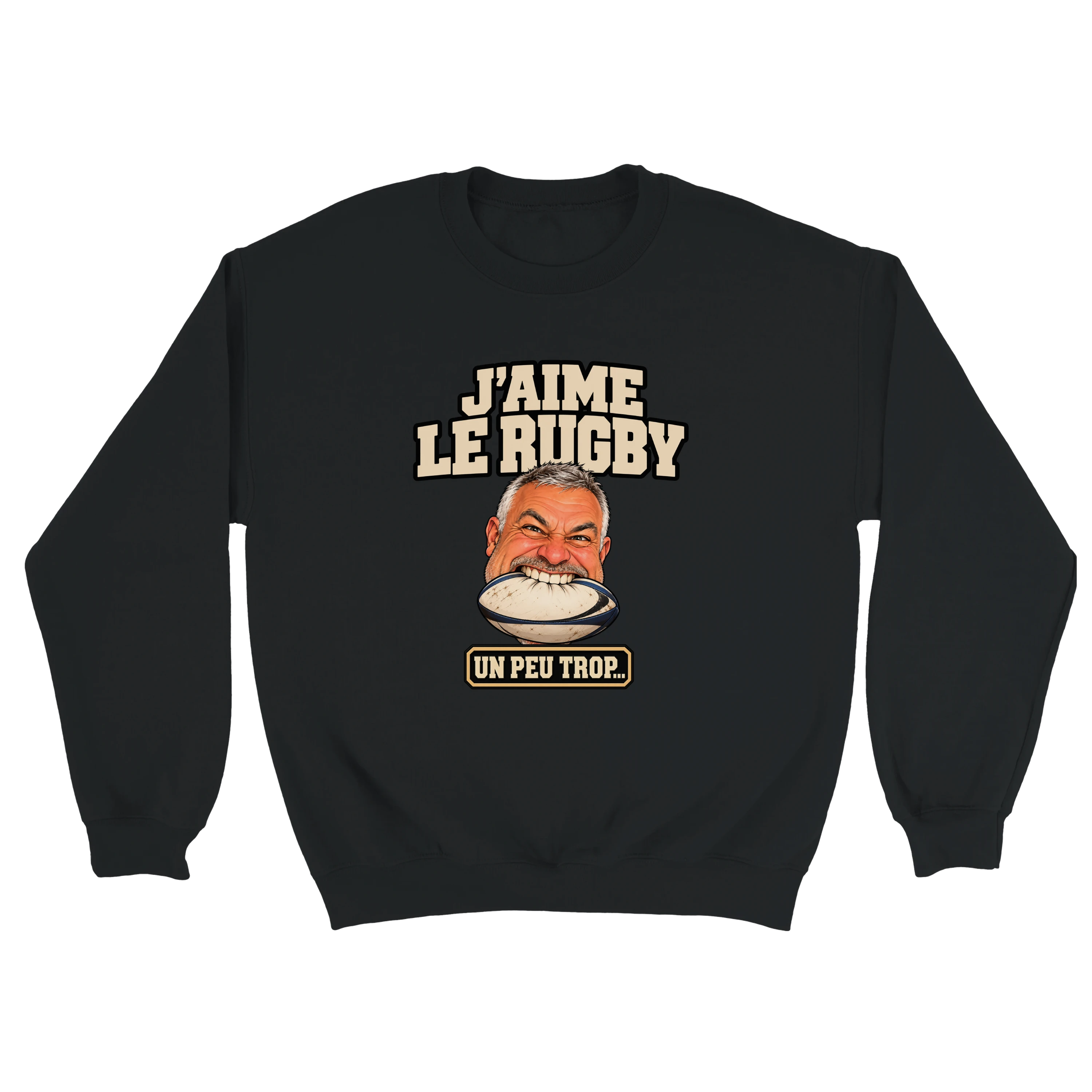 Sweat-shirt J'aime le Rugby - image 2