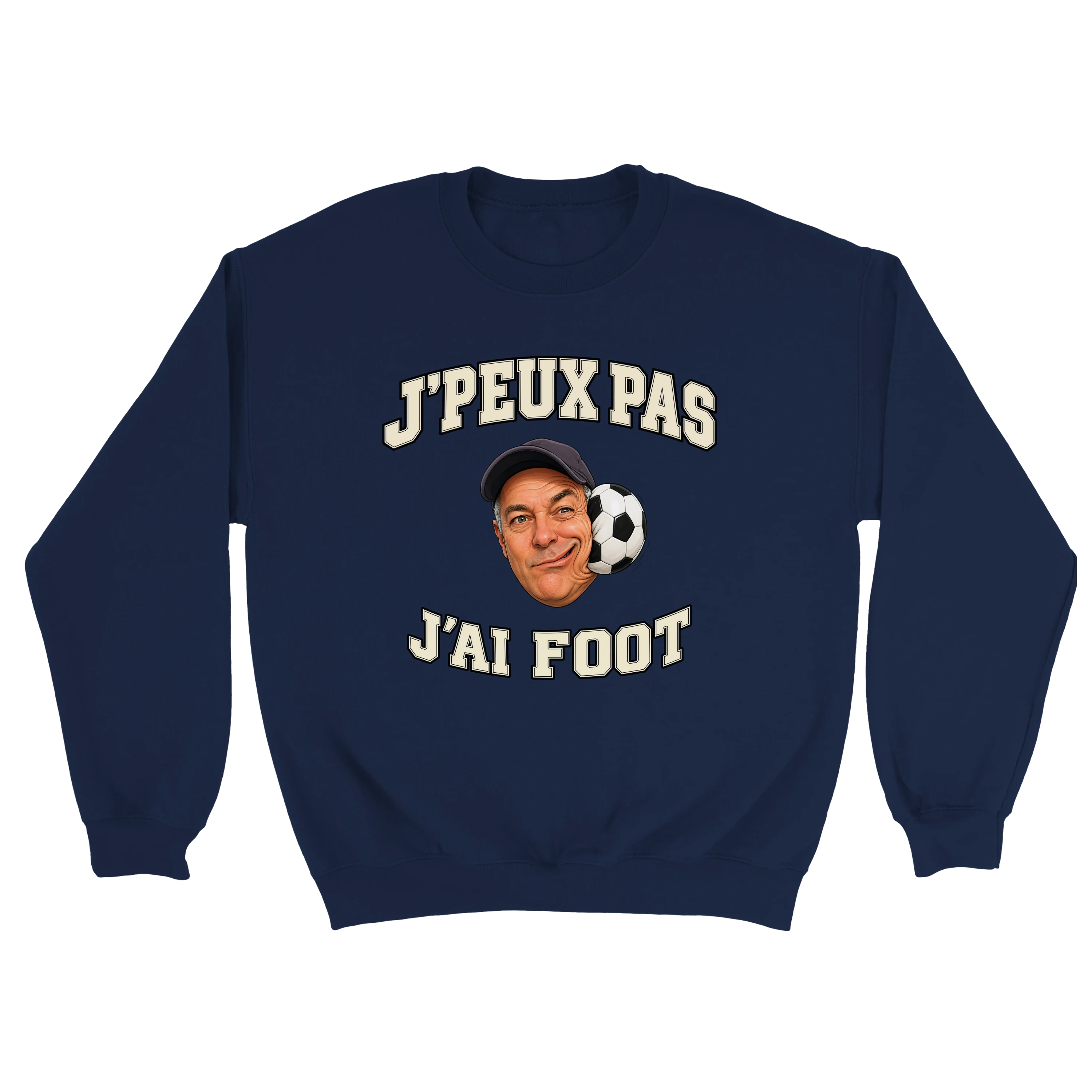 Crewneck J'peux pas, j'ai FOOT - image 2