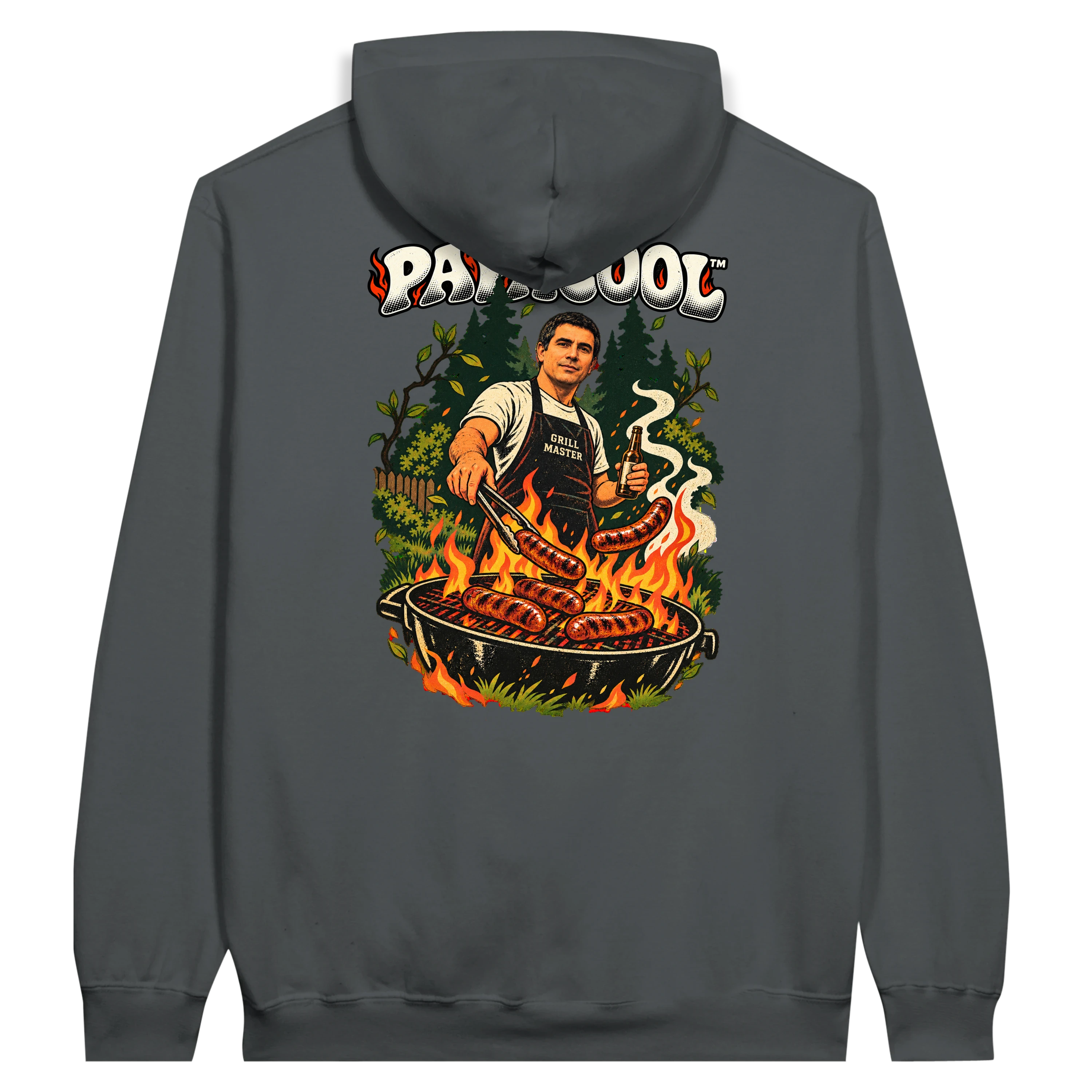 PAPACOOL™ - Chef du BBQ Hoodie - aperçu 3