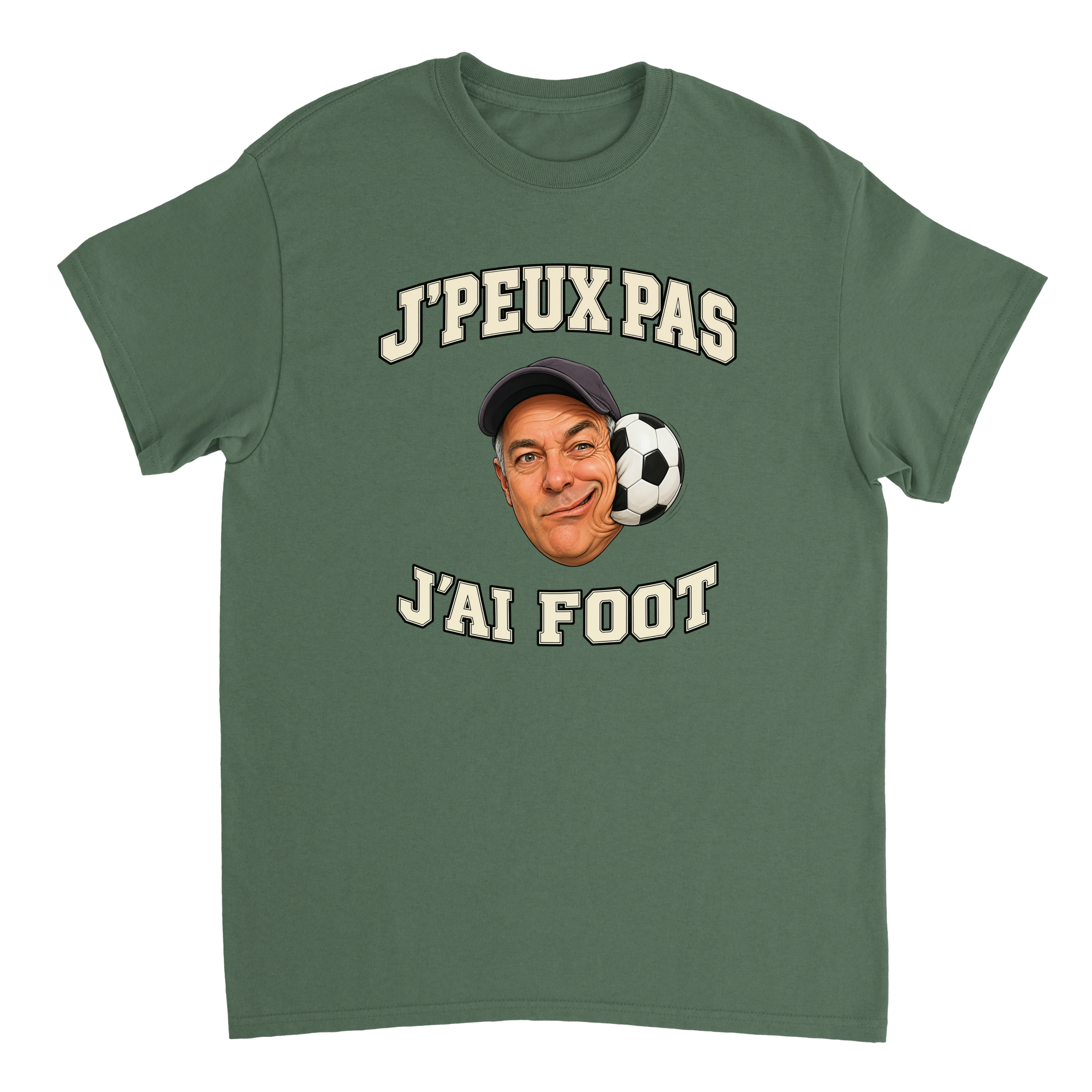 T-Shirt J'peux pas, j'ai FOOT - image 2