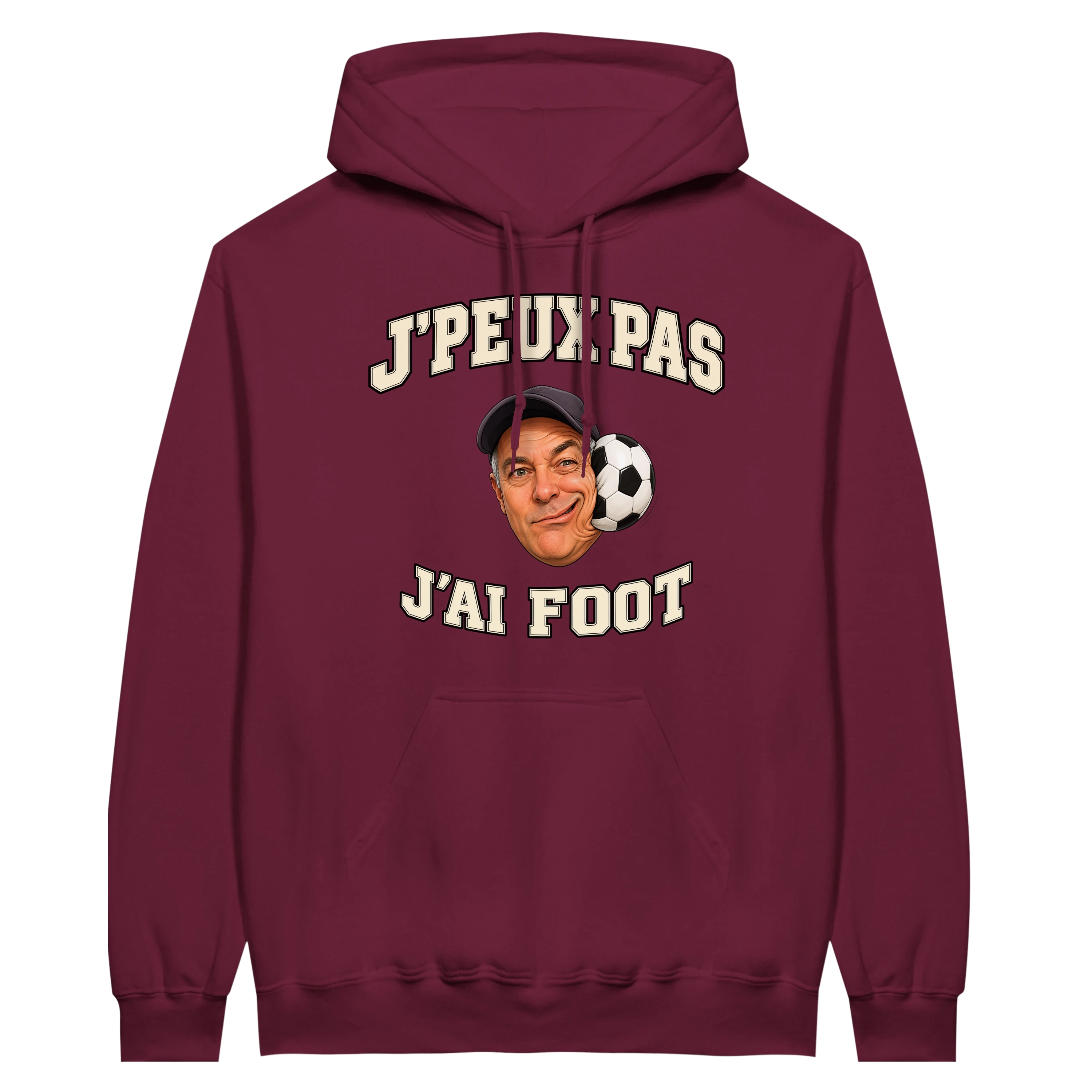 Hoodie J'peux pas, j'ai FOOT - image 2