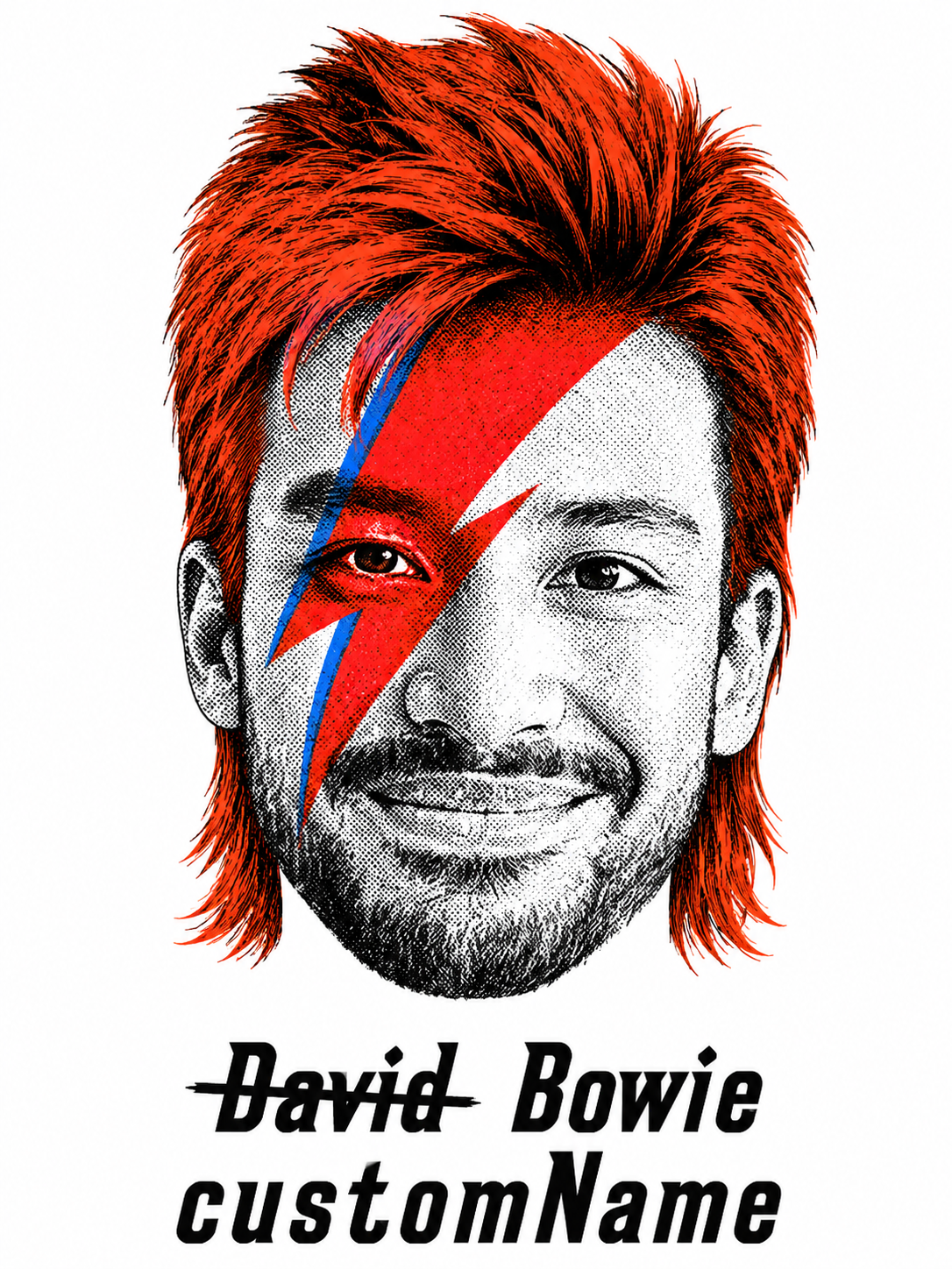 Custom Bowie Crewneck - aperçu 8